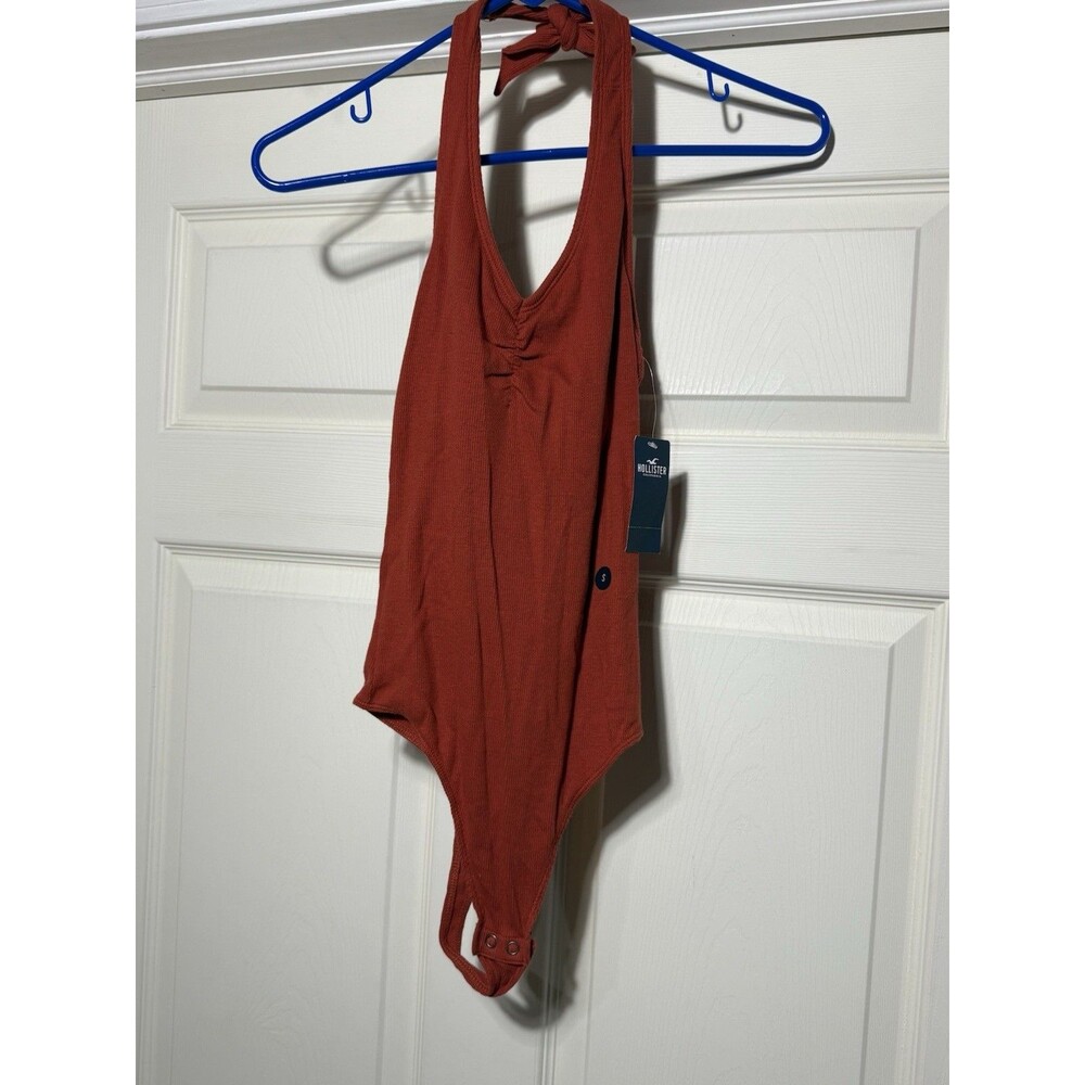 Hollister Women's Bodysuit, Terracotta, Size Small. NWT